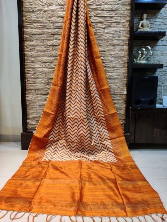 Bafta tosor saree uploaded by Aaradhya Boutique on 11/16/2021