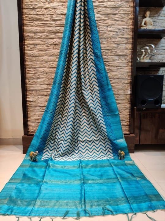 Bafta tosor saree uploaded by Aaradhya Boutique on 11/16/2021