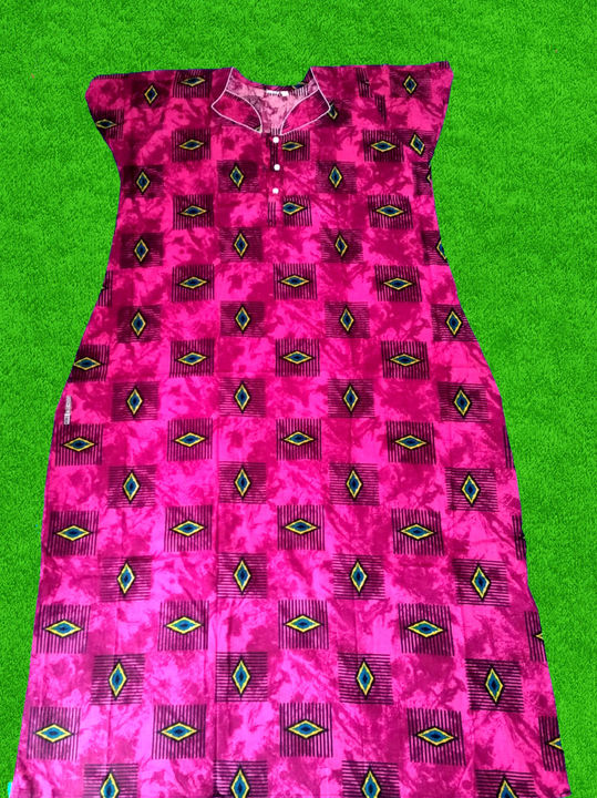 Pure Cotton printed Gown  uploaded by Yunus E-Store on 11/16/2021