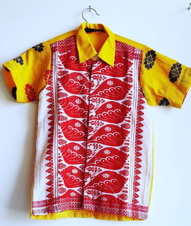 Assamese traditional shirt uploaded by business on 11/16/2021