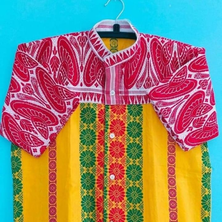 Assamese traditional shirt uploaded by business on 11/16/2021
