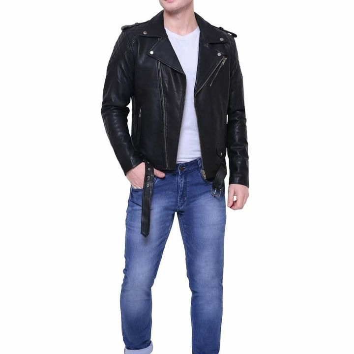 Stylish Leather Jacket uploaded by HOOD ENTERPRISES on 11/16/2021