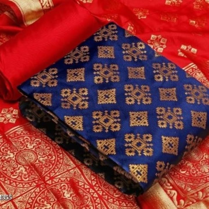 Banarasi dress material uploaded by DP beads n necklaces on 11/16/2021