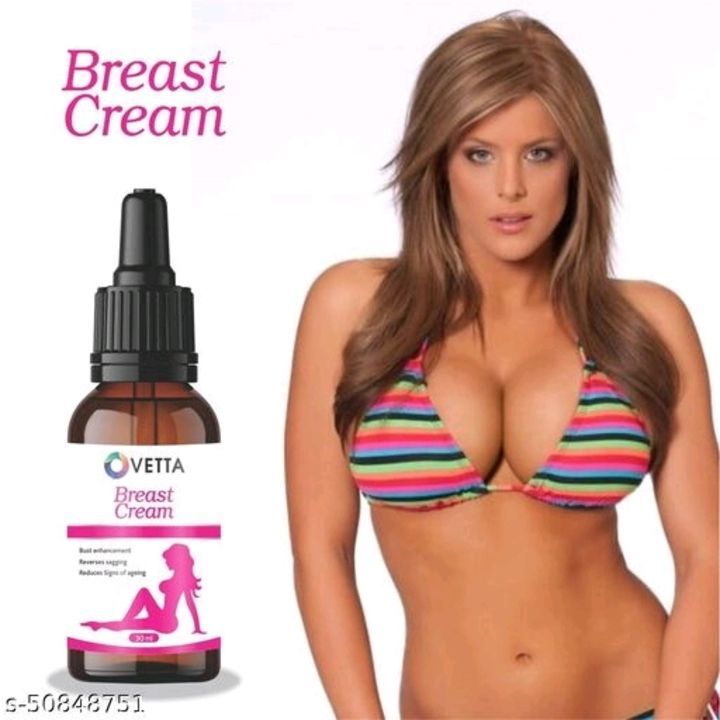 Ovetta natural breast cream for make your big boobs 30gm {pack of 01} uploaded by Shopping deals  on 11/16/2021