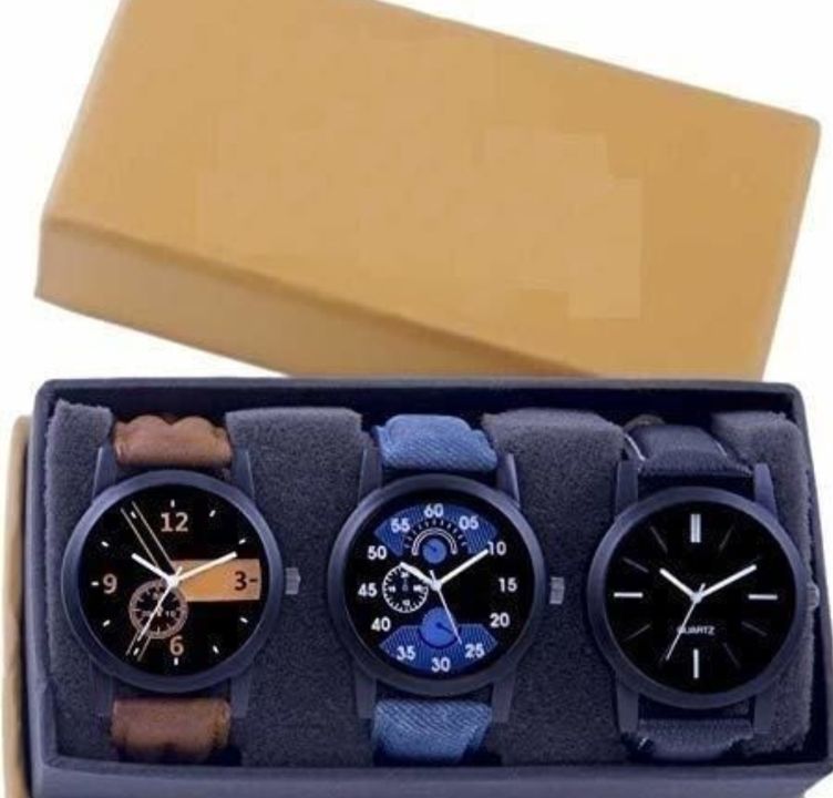 3 pack of stylish watches  uploaded by business on 11/16/2021