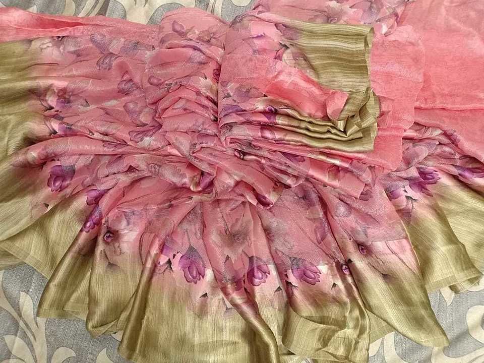 Post image Hi Restocked😘😘😘
New Design, New Fabric Monopoly...

Granddad LAUNCHHHHH🎉🎉🎉
 *Shinning Star Part 2*

👗Material  : Soft Silky Brasso with Good Shinning...and Grand Rich Look👗
More Shinning, more Flexible to Drap, Showing Slim &amp; Elegant Look👯🏻‍♀️...

BEAUTIFUL Printed Designs along with Satin BORDER 😍
Only...
Stock AVAILABLE in Bulk 
Take Bulk Orders🎉🎉🎉
*Saree more bright &amp; looking good than in  picture*
*For reference have attached Cus's feedback*
*Ready to dispatch*🚚🚚🚚
Online payment 
What's up number 9010416440
https://chat.whatsapp.com/Hc3vJQw2HX67LAWAZkZOnc