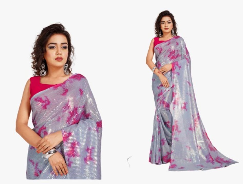 Georgette Saree uploaded by Bagrecha Creation on 11/16/2021
