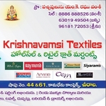 Business logo of Krishna vamsi textiles