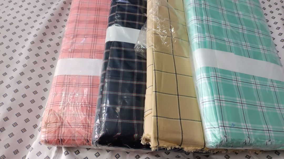 Giza cotton shirt cloths  uploaded by Krishna vamsi textiles on 11/17/2021