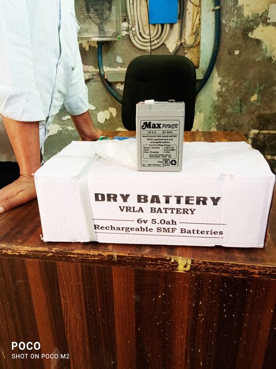 6V 5Ah SLA batteries uploaded by Natural Energy Transmit India on 11/17/2021
