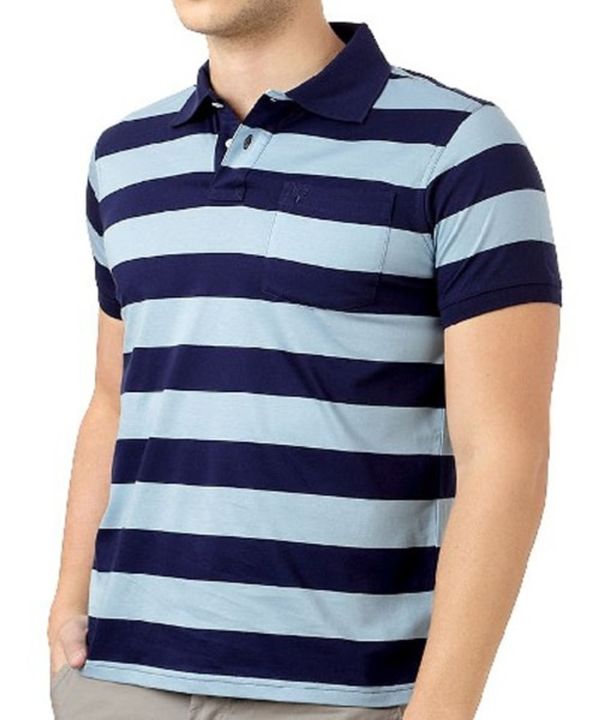 Style - Men's STRIPES Polo T-shirt
 uploaded by business on 11/17/2021