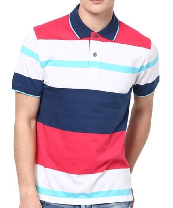 Style - Men's STRIPES Polo T-shirt
 uploaded by Pawar Fashion on 11/17/2021