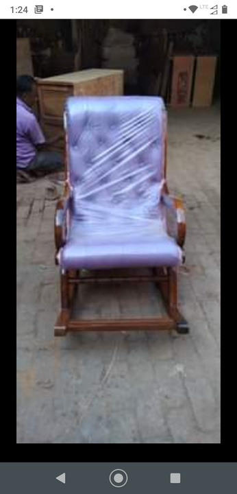 Cushioned Rocking Chair uploaded by business on 11/17/2021