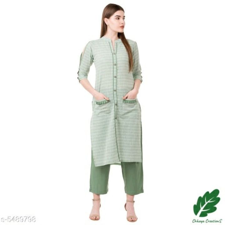 Kurti with pant uploaded by business on 11/17/2021