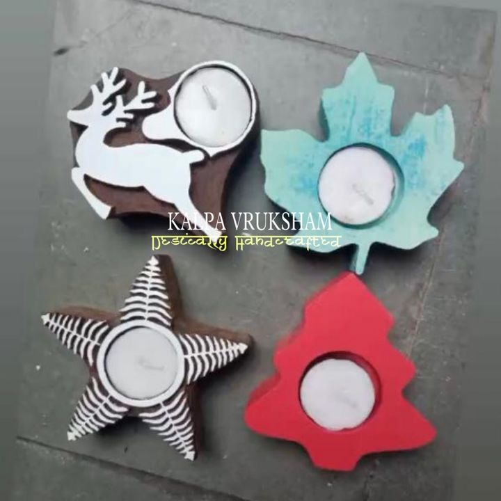 Tea light or candle decor. Christmas and New year festive special. uploaded by business on 11/17/2021