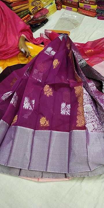 Post image Good fabric 
Saree with blouse