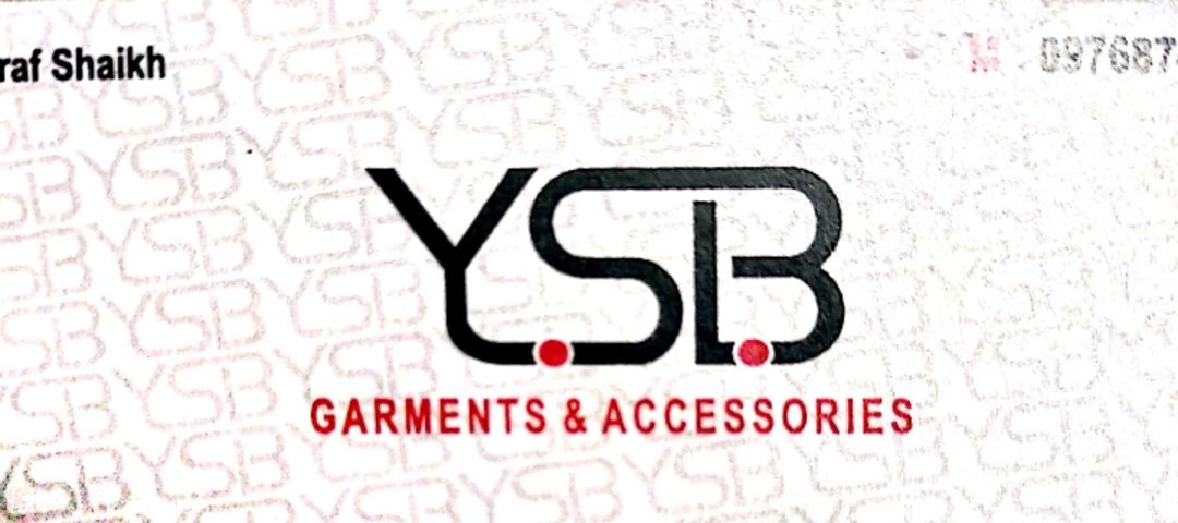 Ysb garments and accessories