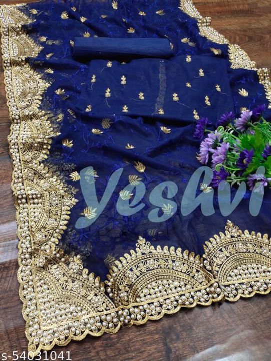 Abhisarika pretty saree uploaded by business on 11/17/2021