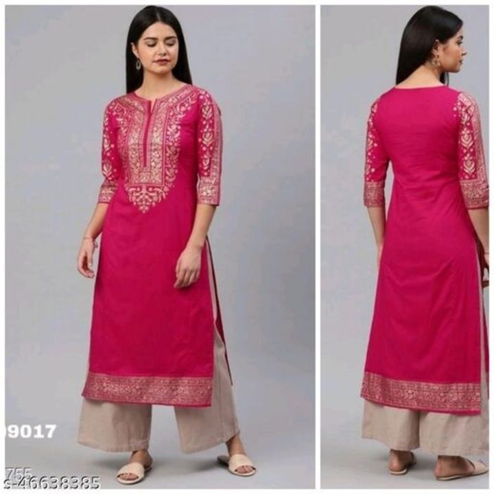 Aakarsha refined kurtis uploaded by Anita's collection on 11/18/2021