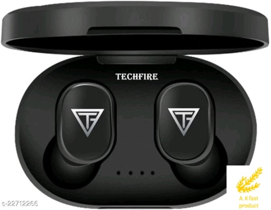  Techfire L21 Wireless Earphone Mini Bluetooth 5.0 Headphone EARUDS Bluetooth Headset  (Black, True  uploaded by business on 11/18/2021