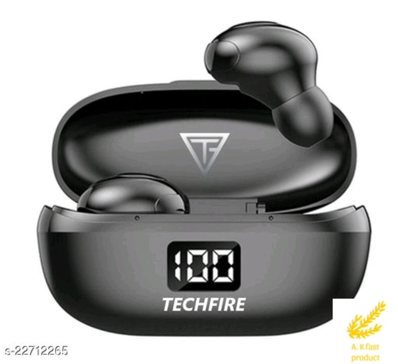 Techfire L21 Wireless Earphone Mini Bluetooth 5.0 Headphone EARUDS Bluetooth Headset  (Black, True  uploaded by Fast product on 11/18/2021