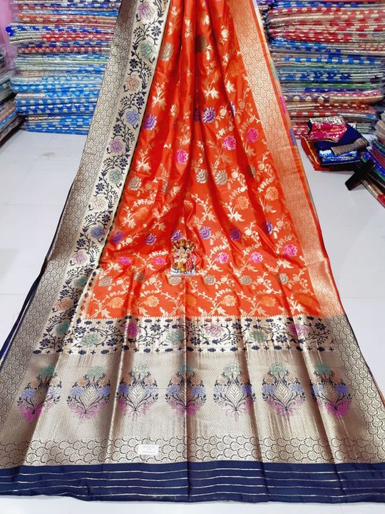 All over minakari soft banglore silk uploaded by business on 11/18/2021