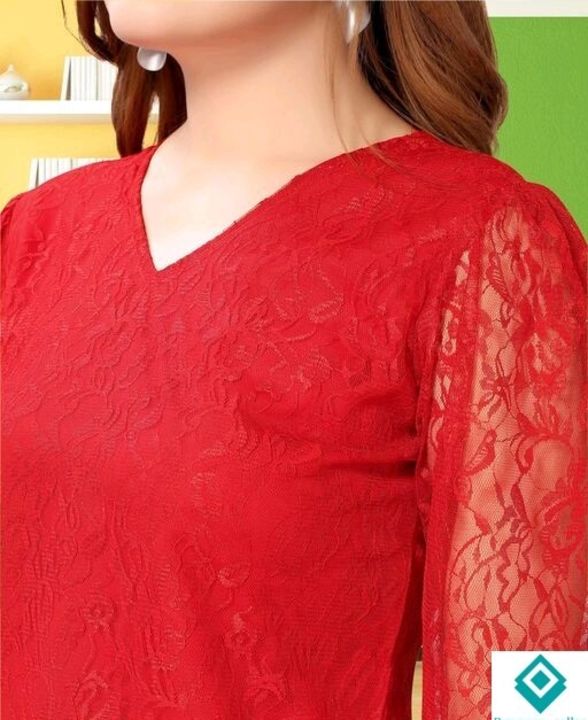 Red Dyed Top For Women
Fabric: Net uploaded by business on 11/18/2021