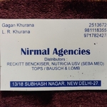 Business logo of Nirmal Agencies