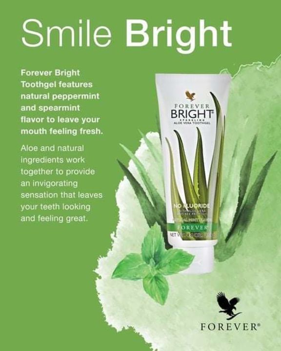 Forever bright toothgel uploaded by Forever living products on 11/18/2021