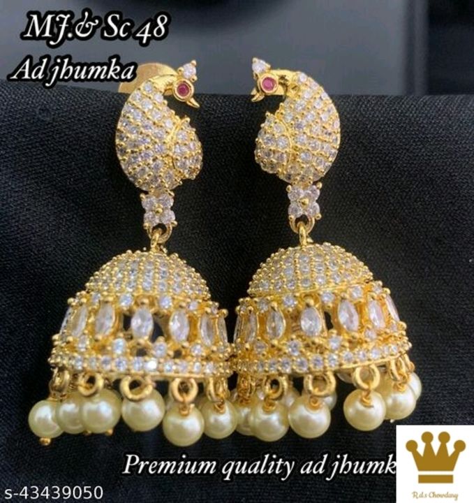 1 gram gold earrings uploaded by business on 11/19/2021
