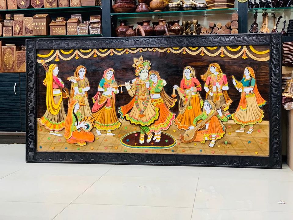 Post image We are manufacturers and dealers of wooden 3d wooden wall hanging