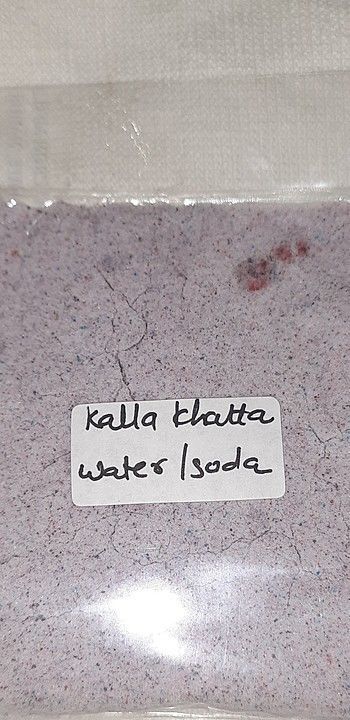 Kala khatta Sarbat ( water/soda) uploaded by business on 9/21/2020