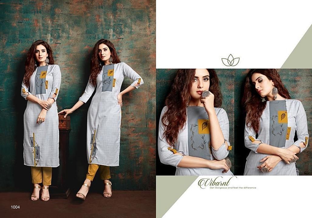 Designer kurti uploaded by Vishwa fashion on 9/21/2020