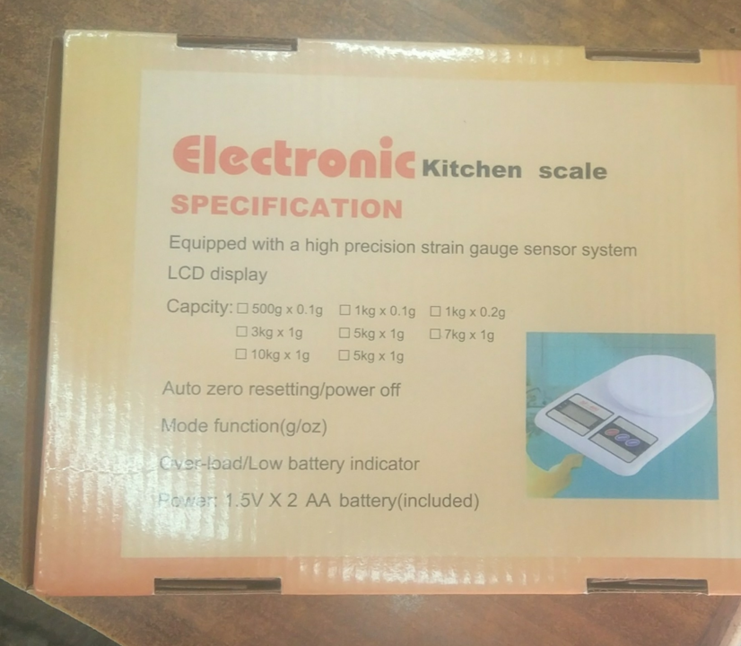 SF - 400 Electronic Digital weighing scale  uploaded by Yash Enterprises on 11/19/2021