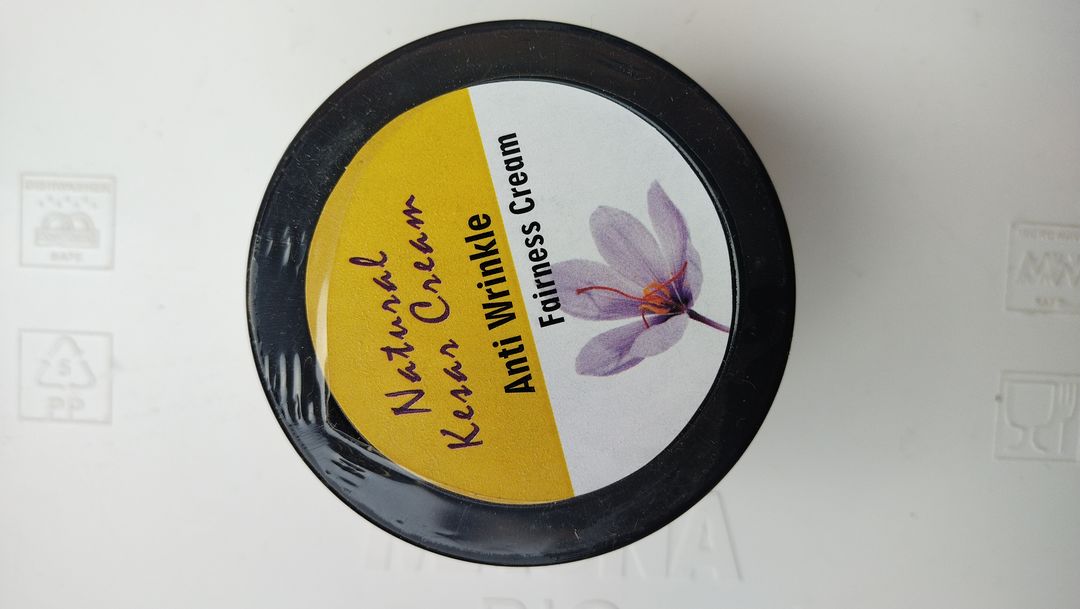 Saffron cream uploaded by Kashimri products store on 11/19/2021