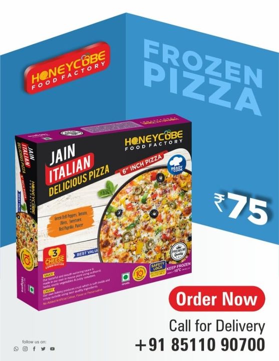 Jain Italian Pizza uploaded by Angle Parlour on 11/19/2021