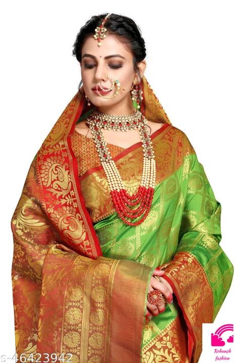 ***Banarasi silk saree*** uploaded by Rehansh fashion on 11/19/2021