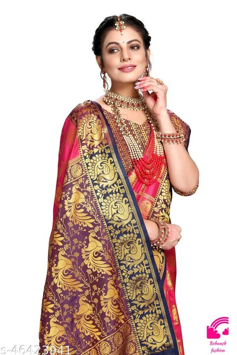 ***Banarasi silk saree*** uploaded by Rehansh fashion on 11/19/2021