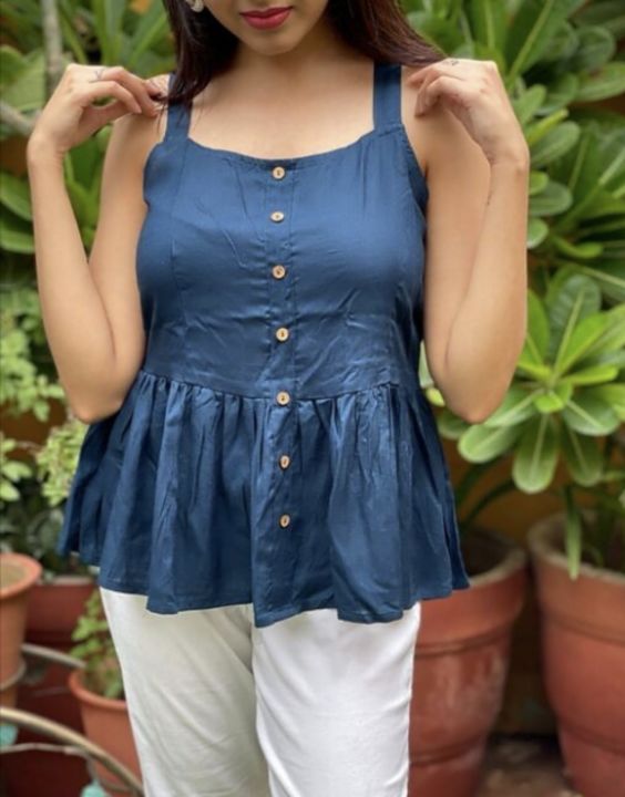 Comfy Partywear Women Tops & Tunics uploaded by HM Indians on 11/19/2021