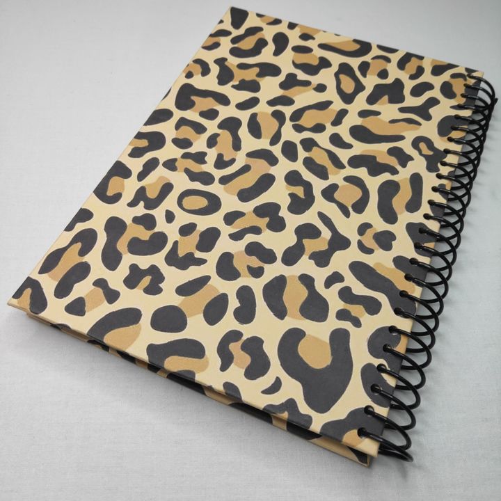 Leopard print diary uploaded by business on 11/19/2021
