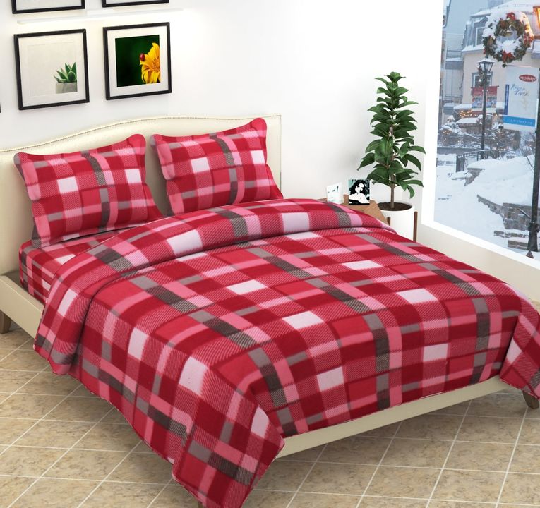 Fleece bedsheet/ woolen bedsheet uploaded by Jai paras home furnishing on 11/19/2021