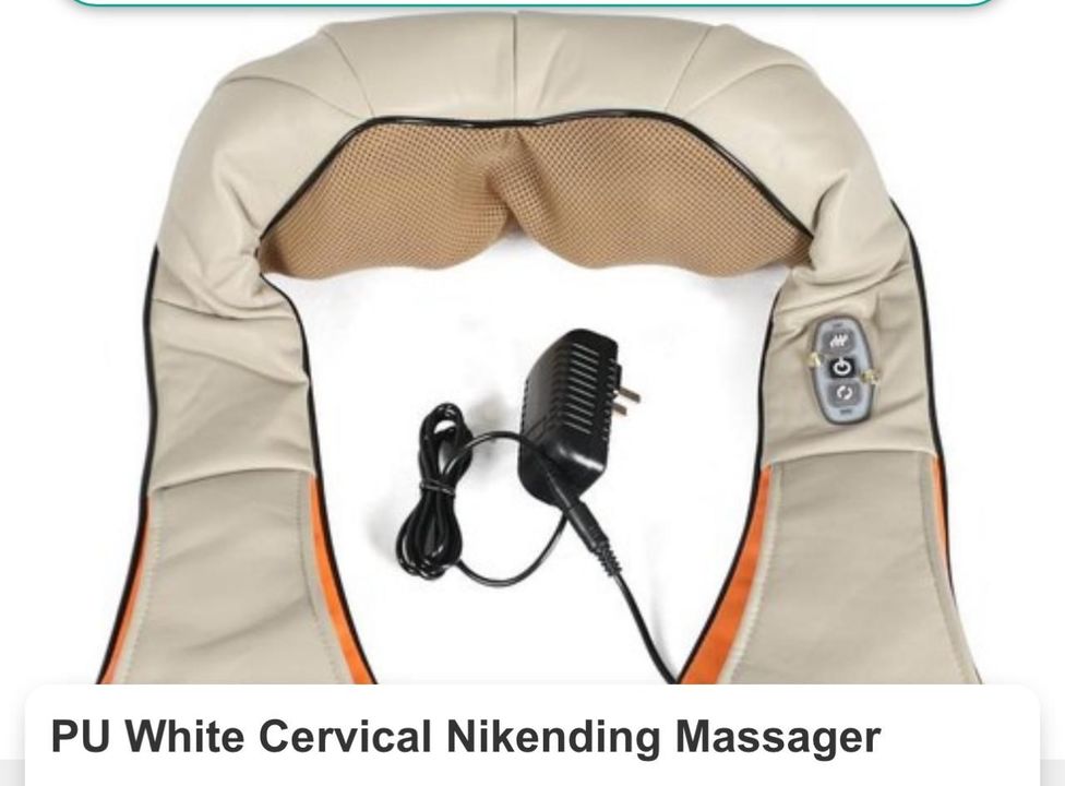 Neck and back Massager uploaded by business on 11/19/2021