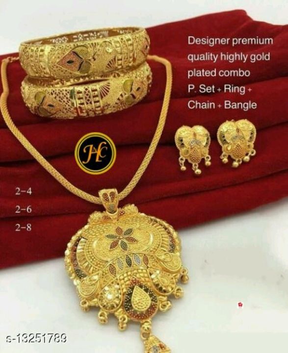 Gold plated jwellery uploaded by business on 11/19/2021