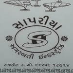 Business logo of Sapariya.dhoopagarbatti.industries