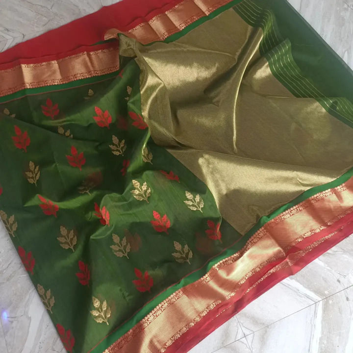 Product uploaded by Chanderi heand loom saree on 11/20/2021
