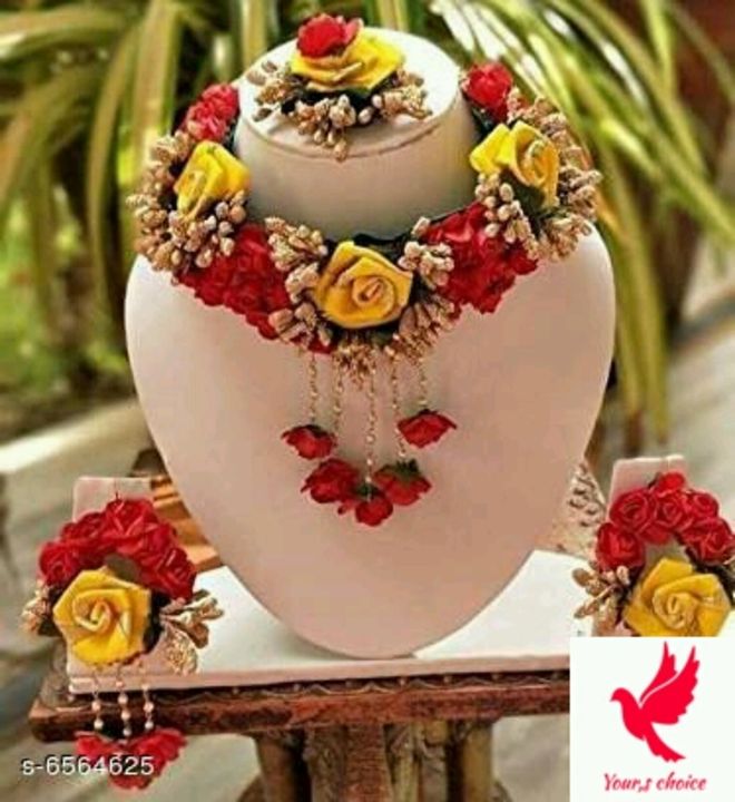 Woman's flowers jewellery  uploaded by business on 11/20/2021