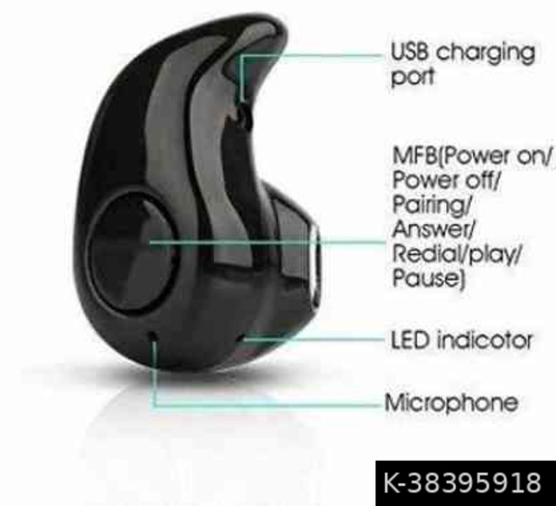 Wireless Earbud Bluetooth Earphones (Black, In-Ear) uploaded by Online Shopping in India on 11/20/2021
