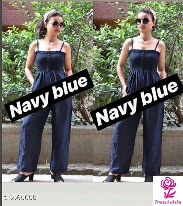 Latest women jumpsuits uploaded by Trusted akshu on 6/5/2020