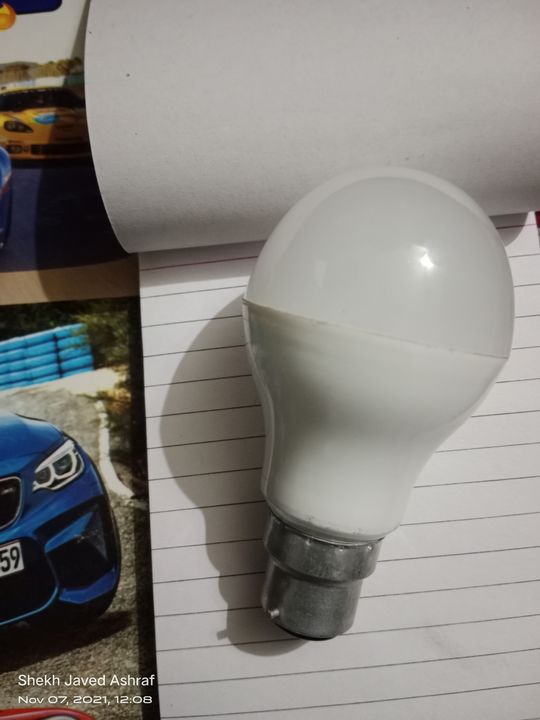 9w Led Bulb With 1 year Warranty uploaded by HeyNite & CrabTube Pvt Ltd on 11/20/2021