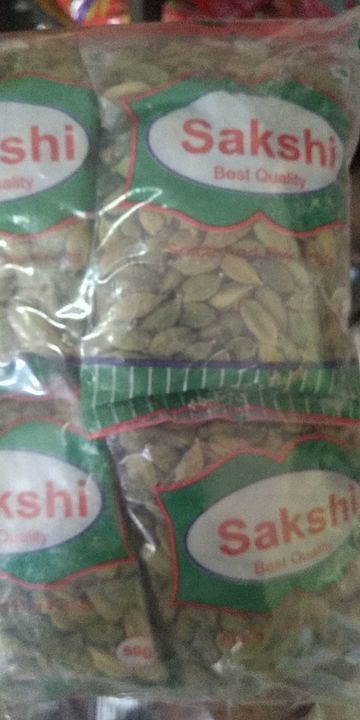 Sakshi green elichi 50 gm×10pcs uploaded by Laxmi traders on 9/21/2020